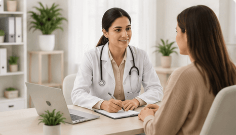 Consultation moments at Awish Clinic