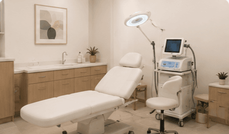 Treatment spaces at Awish Clinic