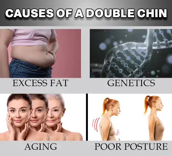 the Causes of a Double Chin